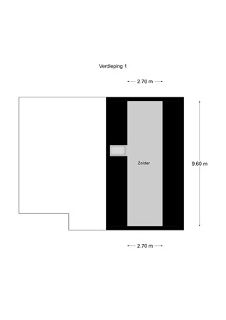 Floorplan - Parmentierstraat 35, 6417 AX Heerlen